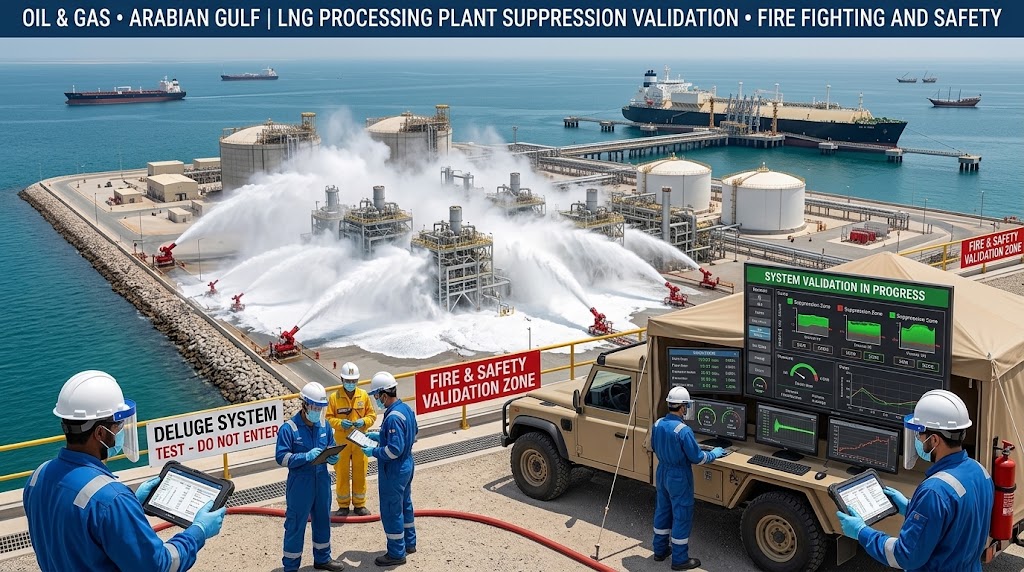 Gas Terminal Deluge
